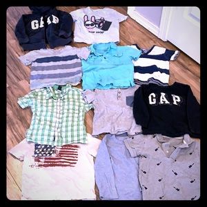 Gap toddler boy lot of 11
